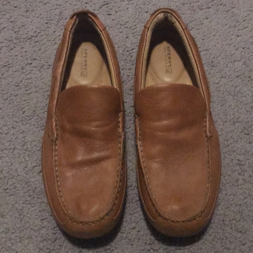 Men’s leather Sperry top slider size 9M